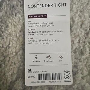 Athleta winter white leggings